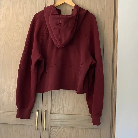 lululemon FLAWED Oversized 1/2 Zip Hoodie Size XL/XXL - Picture 2 of 10